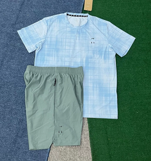 Bleu clair + Vert menthe